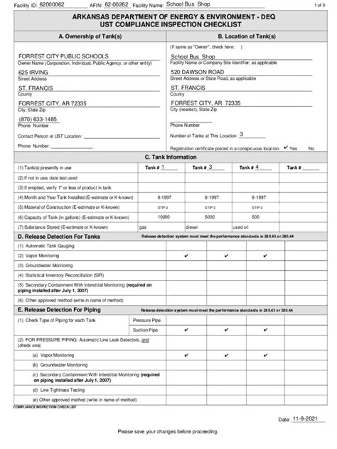 Fillable Online 30 Day Walkthrough Inspection Checklist Fax Email Print ...