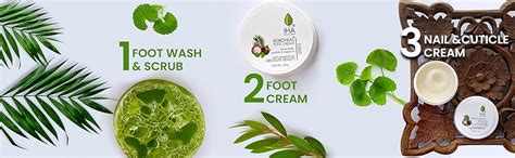 IHA Boroheal Foot Spa Kit - Herbal Home Pedicure Kit for Men Women with ...