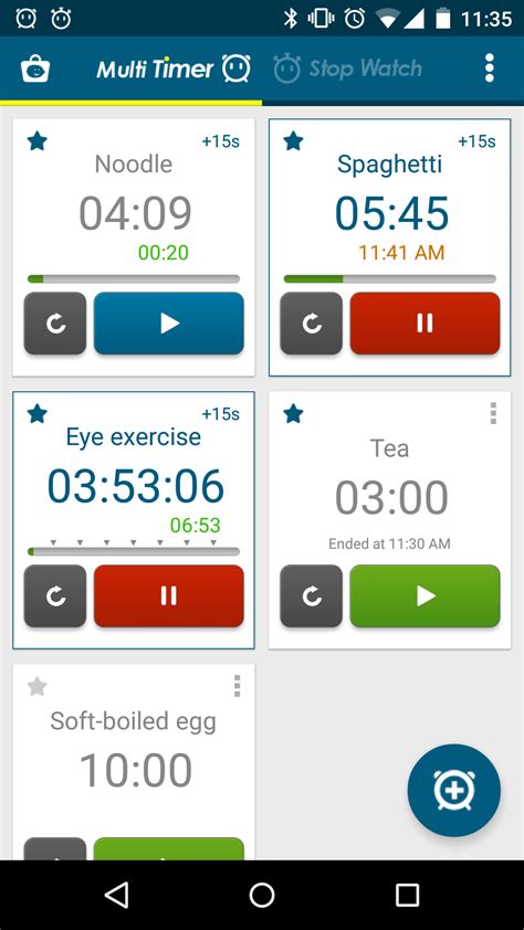 Multi Timer - App on Amazon Appstore