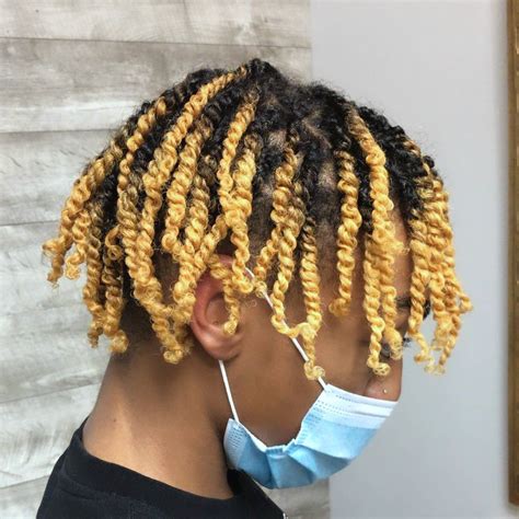 Black Men Twist Hairstyles - Medium Length Hairstyles