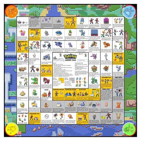 Pokemon Game Board Printable - Printable And Enjoyable Learning