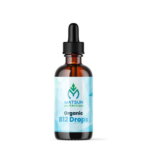 Organic Vitamin B12 Drops | Private Label and Wholesale