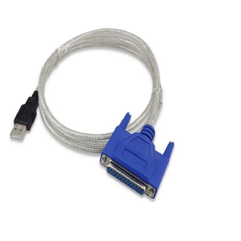WESAPPINC USB to 25PIN DB25 Parallel Printer Cable Adapter USB to ...