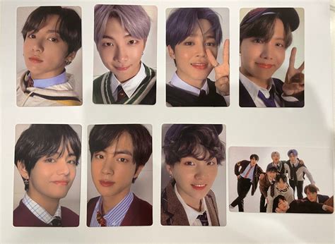 Bts map of the soul 7 version 4 lomo photocards heart sleeves available – Artofit