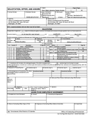 Fillable Online app ocp dc Storm Water Laboratory Sample Analysis Fax ...