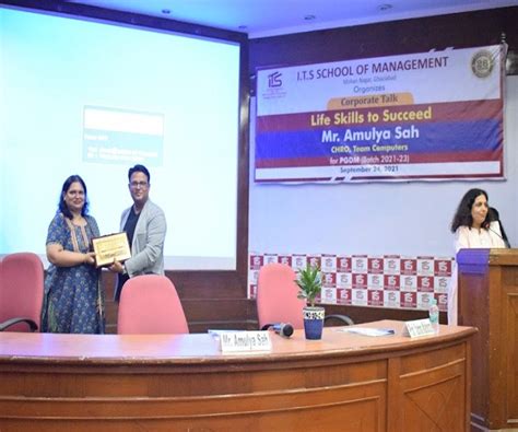 Corporate Talk by Mr. Amulya Sah, CHRO at Team Computers for PGDM 2021 ...