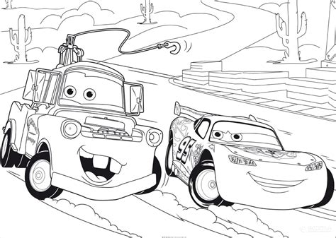 Lightning Mcqueen coloring pages - Free coloring pages