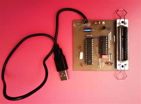 Image result for Parallel Port AVR Programmer