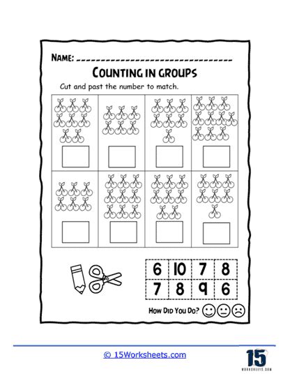 Image result for Counting Groups Worksheet