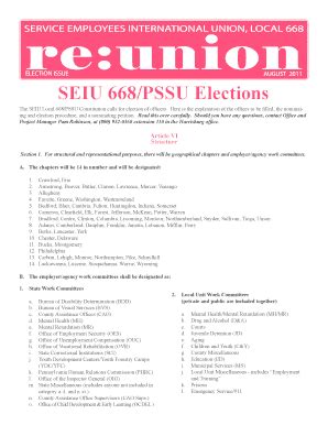 Fillable Online SEIU 668/PSSU Elections - OrgSites Fax Email Print ...