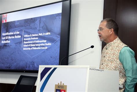 Experts from UNL-USA delivered the lectures at NFSU | NFSU