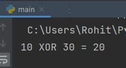 Xor Code in Python 的图像结果
