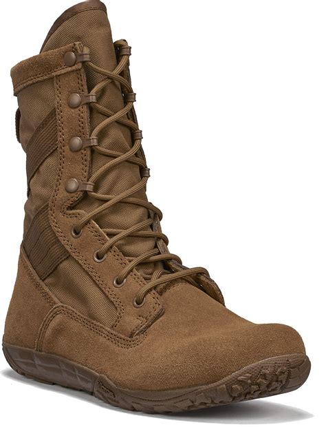 TACTICAL RESEARCH Mini-Mil TR105 8" Combat Boots for Men - Minimalist ...