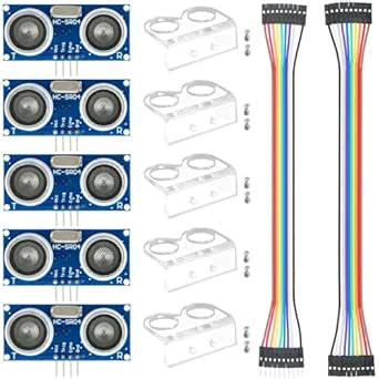 MTDELE 5 Pcs HC-SR04 ultrasonic sensor for XBee ZigBee Arduino R3 MEGA ...