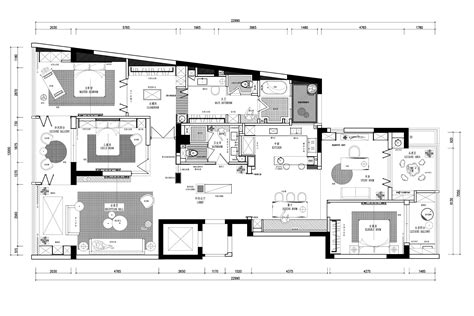 经典住宅室内装修CAD参考图_装修文档_土木在线