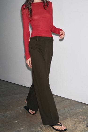 Women's Wide Leg Jeans | ZARA India