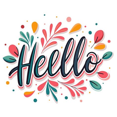 Image result for Hello Written