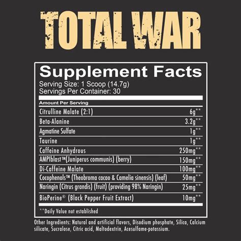 Buy Redcon1 Total War Pre Workout - Prime Protein