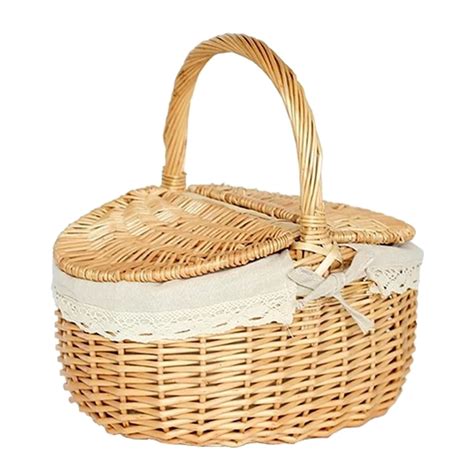 Image result for Rectangular Picnic Basket