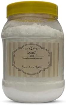 Ksma Stearic Acid Flakes Super Emulsifier,Stabilizer Thickener Agent ...