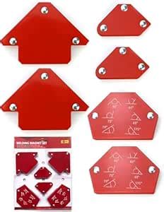 MECRAAF® 6Pcs Multi Angle magnetic welding holder clamps set | Welding ...