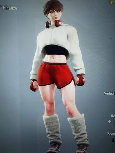 My attempt at older Sakura Kasugano w/Custom outfit : r/SF6Avatars