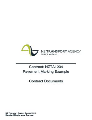 Fillable Online Pavement Marking SOMAC Example. Pavement Marking SOMAC ...