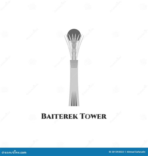 Baiterek Tower. a Monument and Observation Tower in Nur-Sultan, the Capital City of Kazakhstan ...