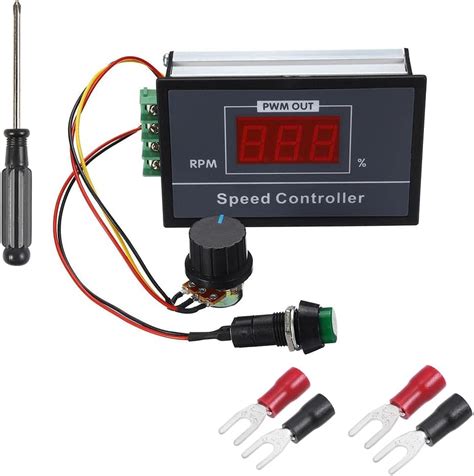 Zhjsjs PWM DC Motor Speed Controller DC6-60V 6V 9V 12V 18V India | Ubuy