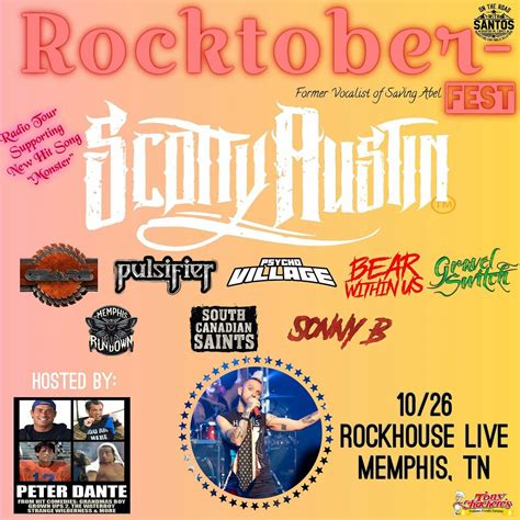 Rocktoberfest Featuring Scotty Austin + Gears, Pulsifier, and more ...