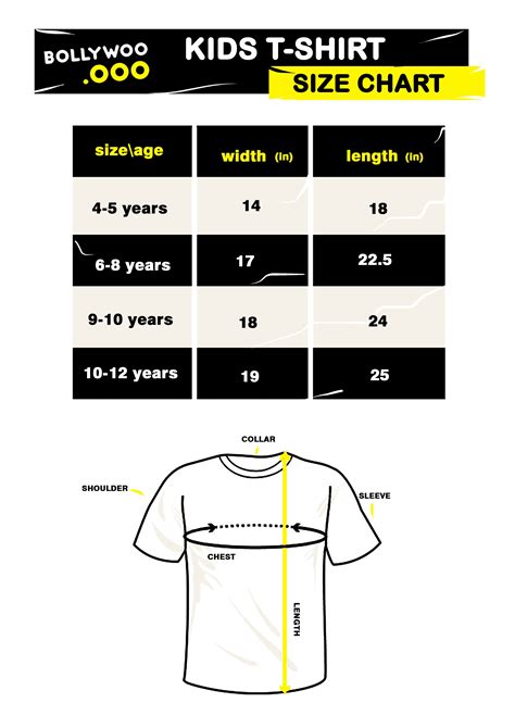 Sizechart_Kids – Bollywoo
