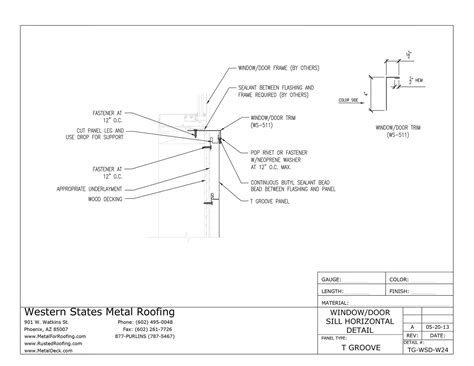 Aluminum Window Sill Trim M D Building Products TH026 2.75 In. X 1.5