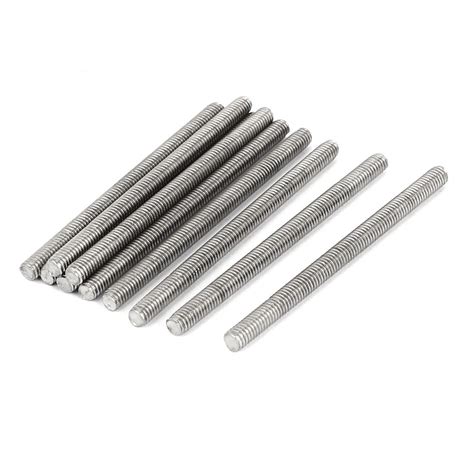 Sellify M4 x 60mm 304 Stainless Steel Fully Threaded Rod Bar Studs ...