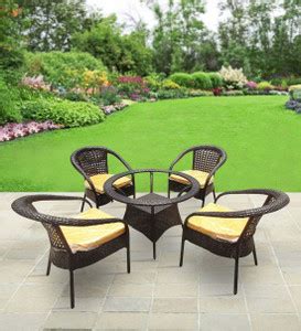 Home Delight Natural Fiber Table & Chair Set Price in India - Buy Home ...