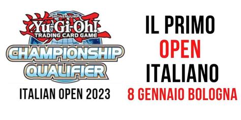 Yu-Gi-Oh! Italian OPEN 2023, ARCI Benassi, Bologna, 8 January 2023 ...