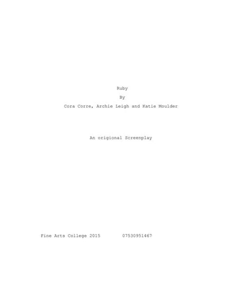 Image result for Brown UTG Script Ruby