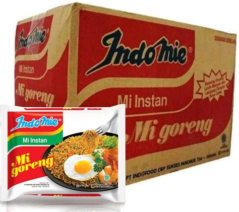 Buy Indomie Mi Goreng Fried Instant Noodles 85g X 40 Packs, Original ...