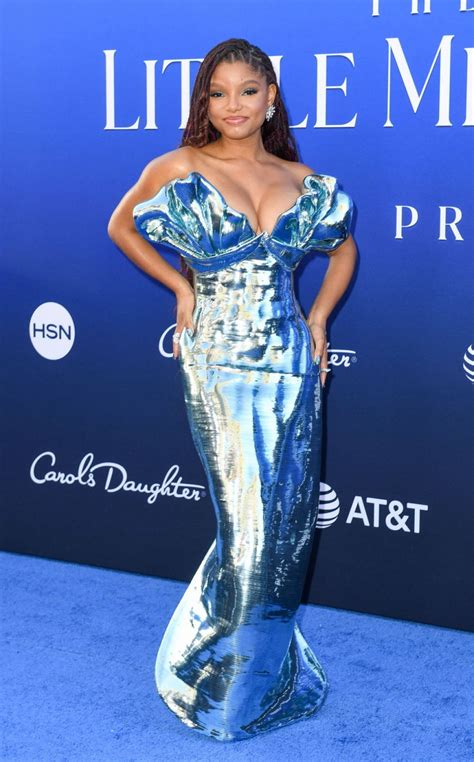 Halle Bailey – “The Little Mermaid” Premiere in Hollywood 05/08/2023 ...