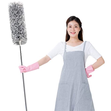 KPOKPO（2020 New）Microfiber Duster with 100 Inches Extendable Pole ...