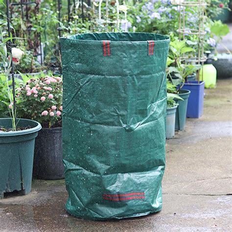 Yard Waste Bags, Reusable Gardening Leaf Bags With Cover, Lawn Patio ...