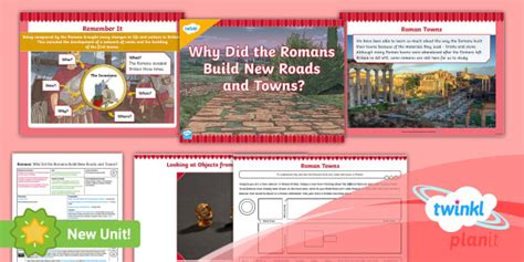 History: Why Did the Romans Build New Roads and Towns? LKS2