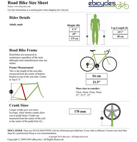 Bike Size Chart | Choose The Right Size Bike in 5 Minutes [Infographic]