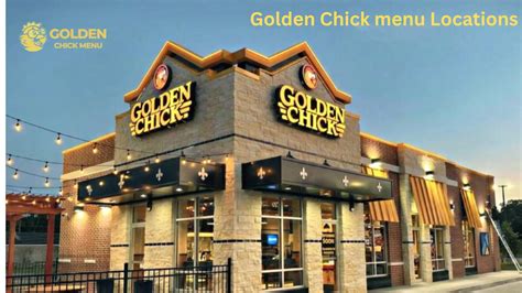 Golden Chick menu All Locations Texas, Lubbock, Walmart