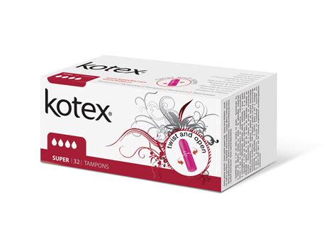 DrogerieNovy.cz. Kotex Super Tampons, 32 ks