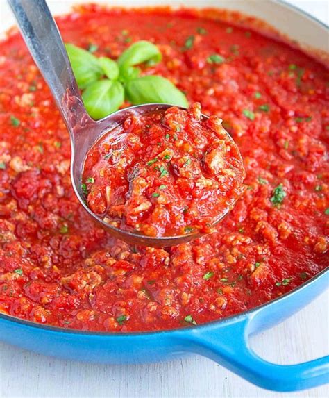 recette sauce bolognaise pour lasagne