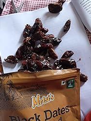 Molsi's Deseeded Black dates 1Kg (500gX2) : Amazon.in: Grocery ...