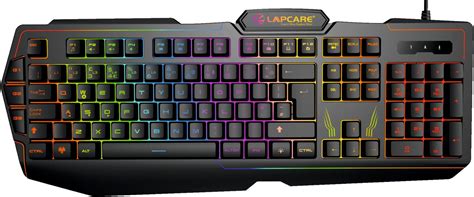 Amazon.in: Buy Lapcare Thunder USB Gaming Keyboard, LIGHTSYNC RGB ...