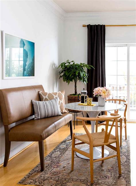 Small Space Dining Room Table With Sofa Seating at Finn Gottshall blog