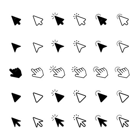 Mouse Cursor Designs 的图像结果