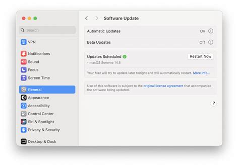 Image result for Mac Software Update Systemsettings
